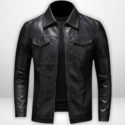 James | Weiche Leder-Bikerjacke