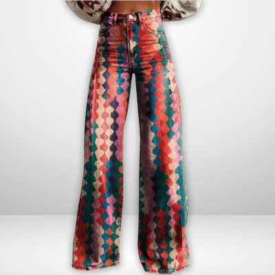 Olivia | Bunte Artisan-Hosen