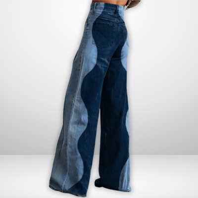 Olivia | Premium Wellenmuster-Hosen