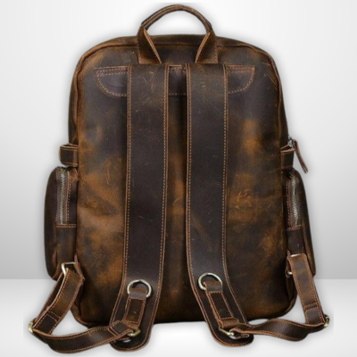 BASEL | Brauner Leder-Rucksack