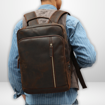 PORTLY | Crazy Horse Leder Rucksack