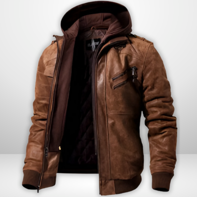 Albert | Leder Winterjacke