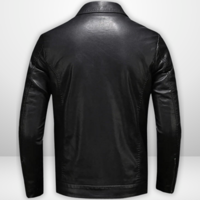 James | Weiche Leder-Bikerjacke