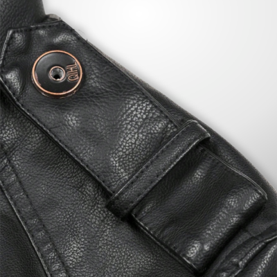 Eric | Mittellange Lederjacke