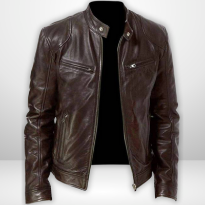 Mike | Stilvolle Lederjacke