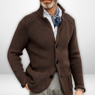 Nicolas | Weicher und eleganter Herren-Cardigan