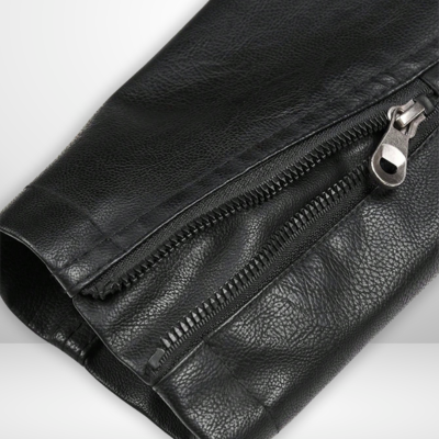 Eric | Mittellange Lederjacke