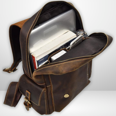 ALMERIA | Leder Rucksack Damen