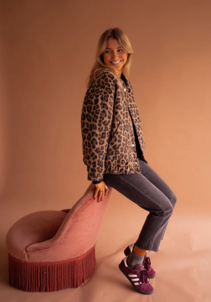 LEONA | Die Leopard-Bomberjacke