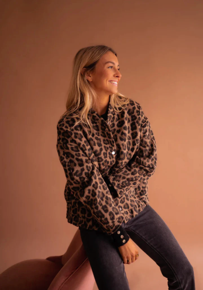 LEONA | Die Leopard-Bomberjacke