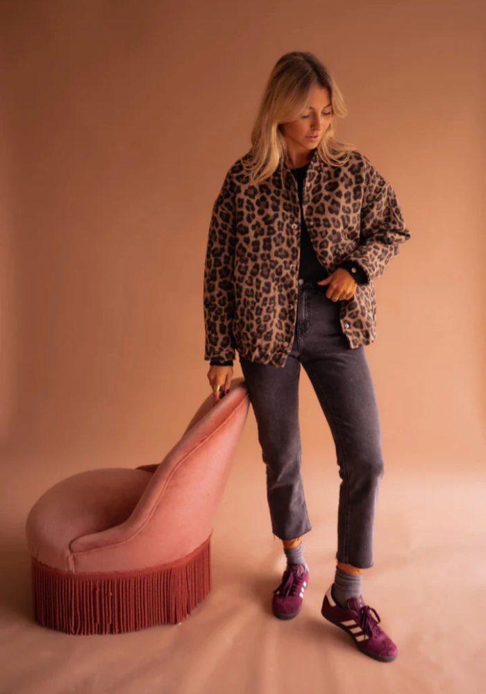 LEONA | Die Leopard-Bomberjacke